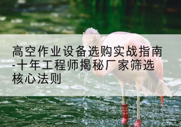 平鲁剪叉式升降机厂家-高空作业设备选购实战指南-十年工程师揭秘厂家筛选核心法则